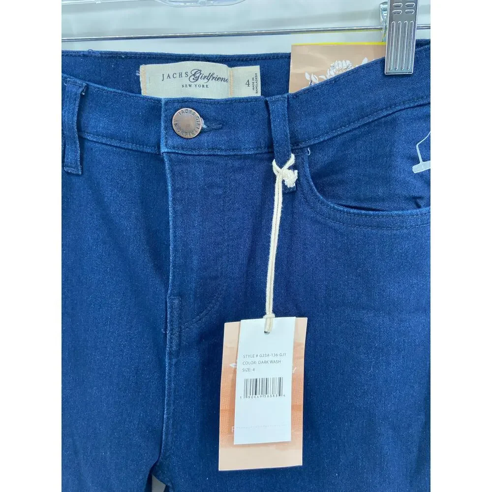 NWT Jachs Girlfriend Slim Fit Mid-Rise